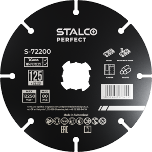 Carbide skurðarskífa X-Lock 125mm Perfec