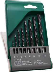 Tréborasett STA 8stk 3-10mm