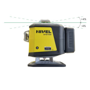 Nivel krosslaser CL5G grænn (4x360°) BT