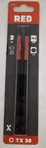 Skrúfbitar RED TX30-152mm 2stk í pk