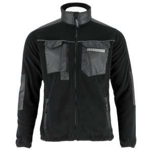 Flísjakki Oxford svartur