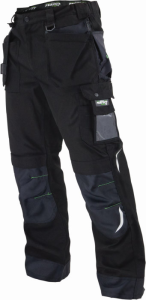 Vinnubuxur CANVAS Svartar