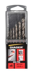 Járnborasett 6 Járnbor HSS PRO