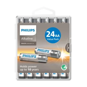 Batterý PHILIPS TECH 24-PACK AA