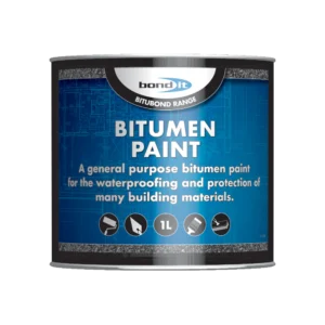 Tjörumálning Bitumen Paint 1L BONDIT (6)
